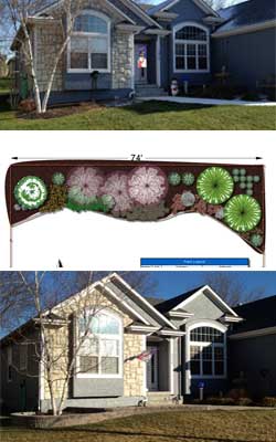 Advanced Lawn Care LLC Design process photo