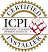 Interlocking concrete pavement certification